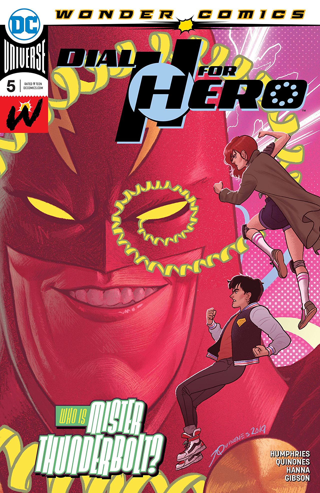 Dial H for Hero #5 cover