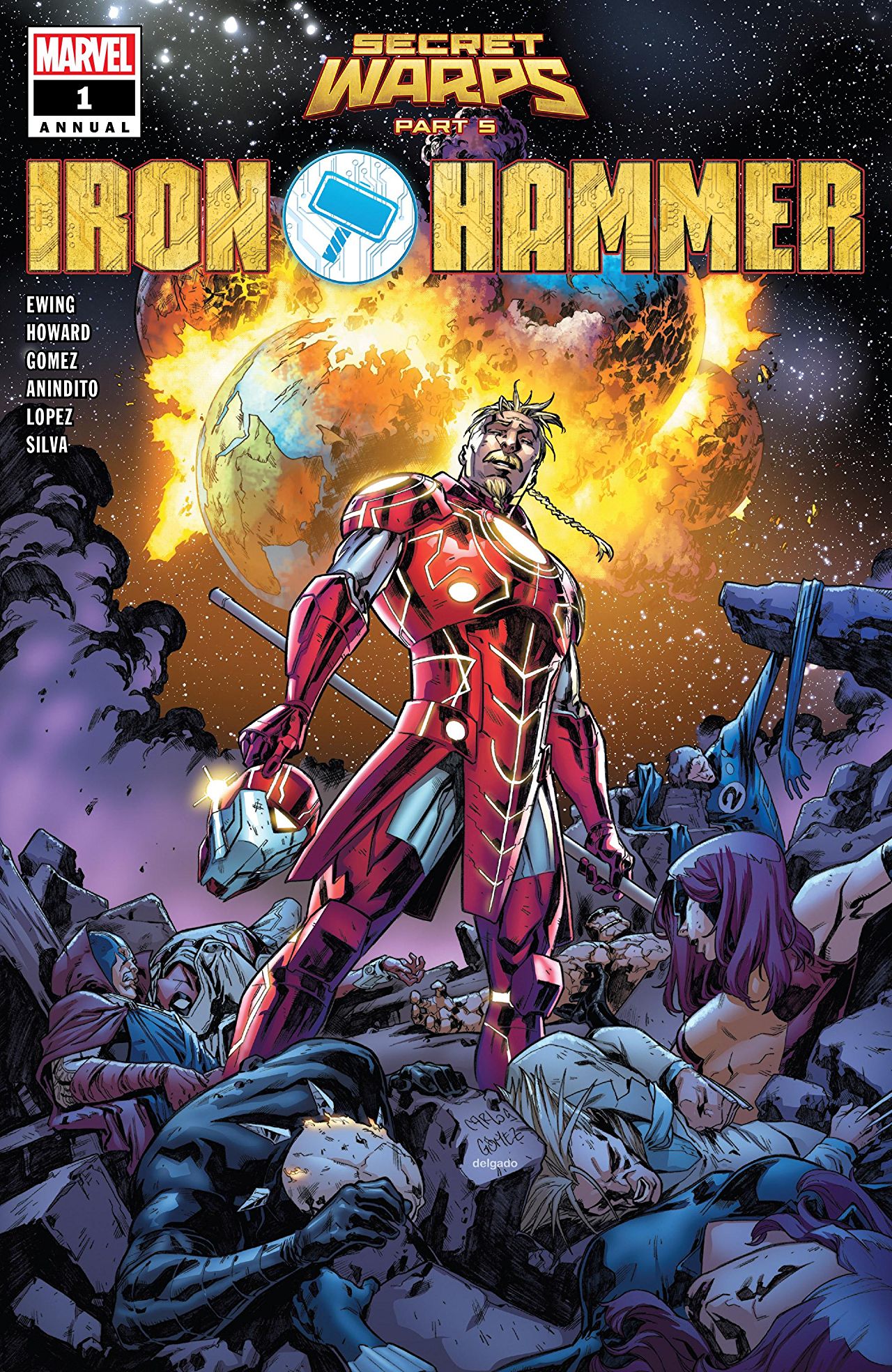 Secret Warps: Iron Hammer Annual #1 cover