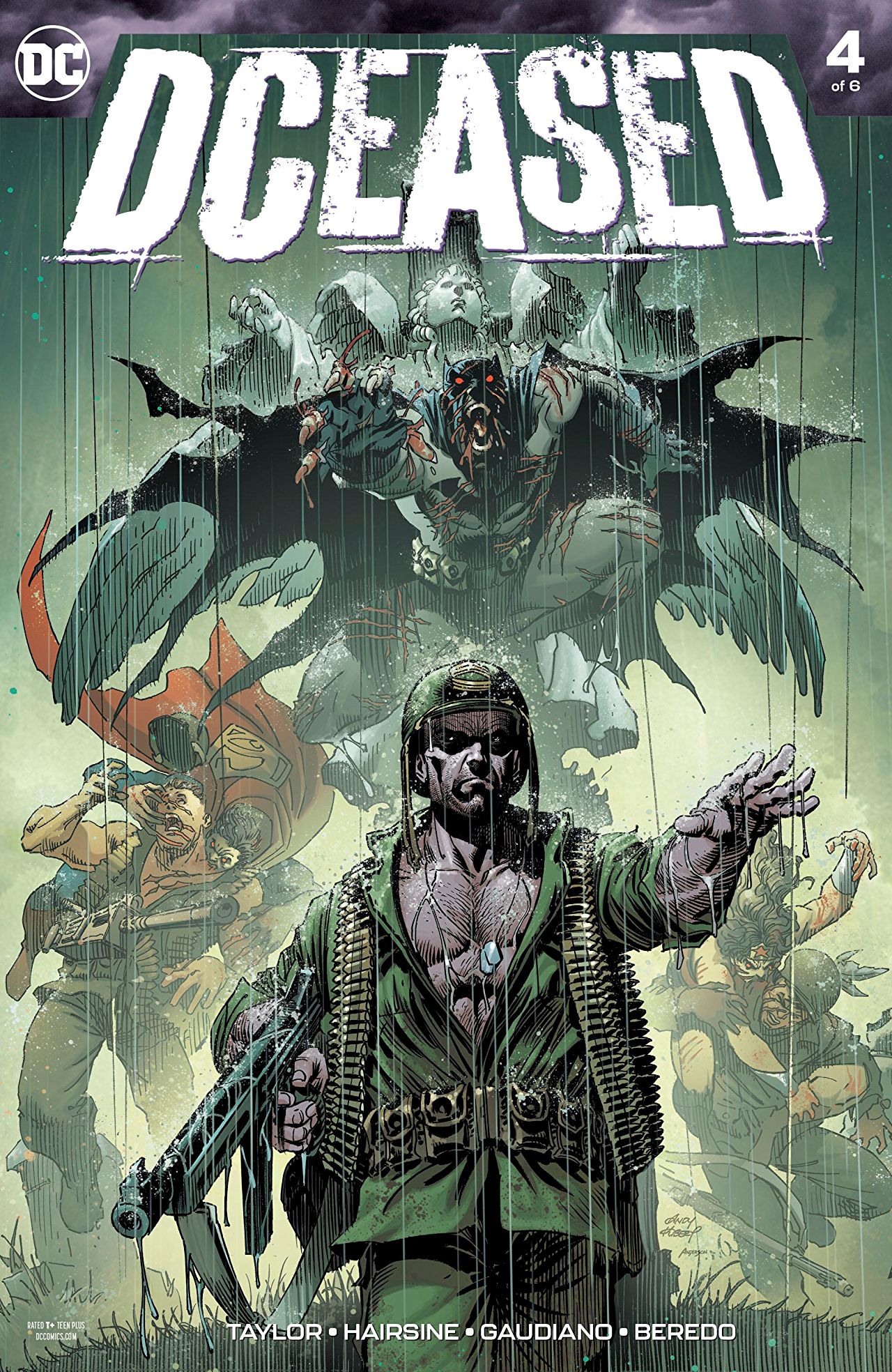 DCeased #4 cover