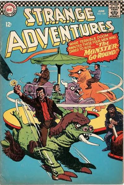 Strange Adventures #189 cover