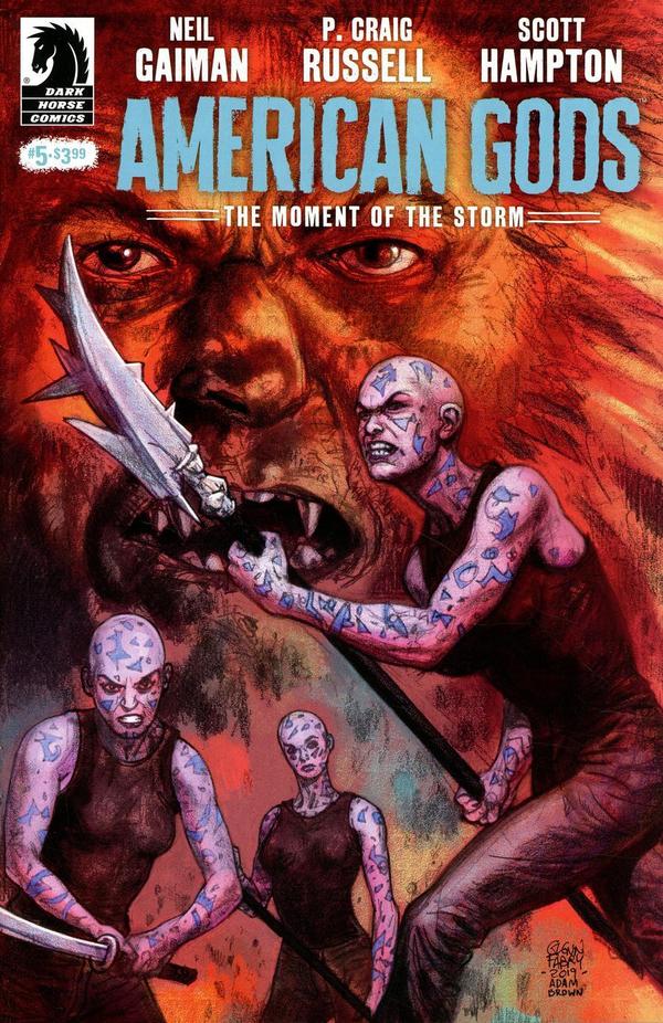 American Gods: The Moment of the Storm #5 cover