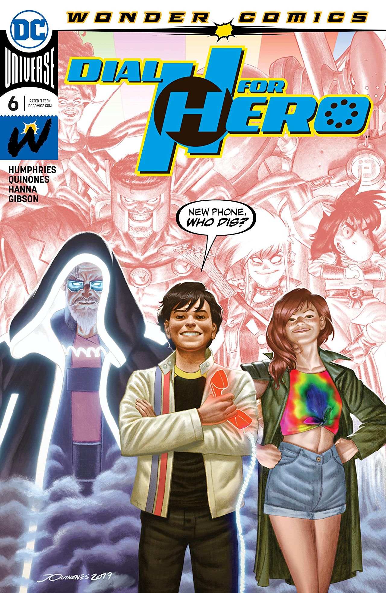 Dial H for Hero #6 cover