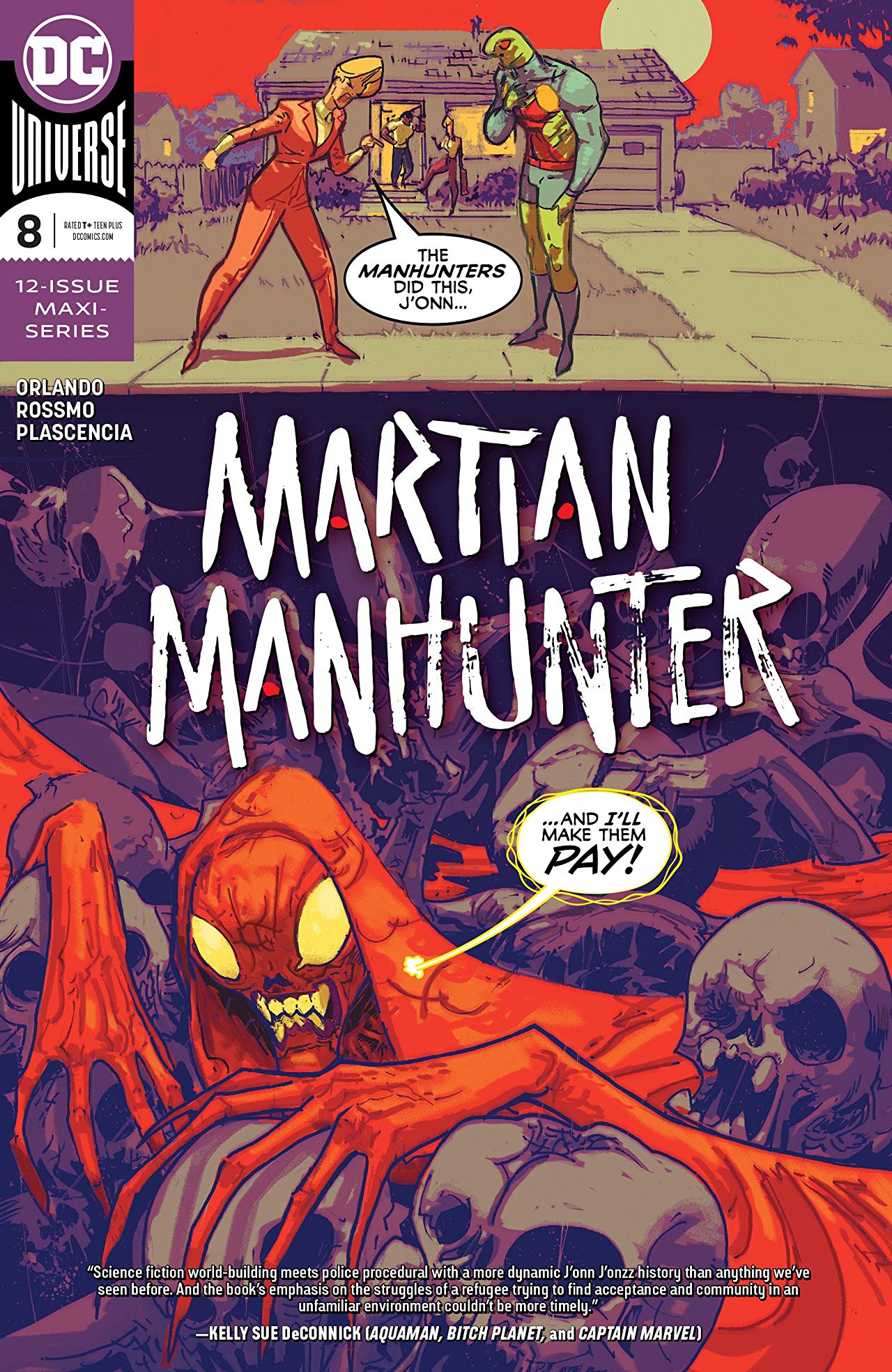 Martian Manhunter #8 cover