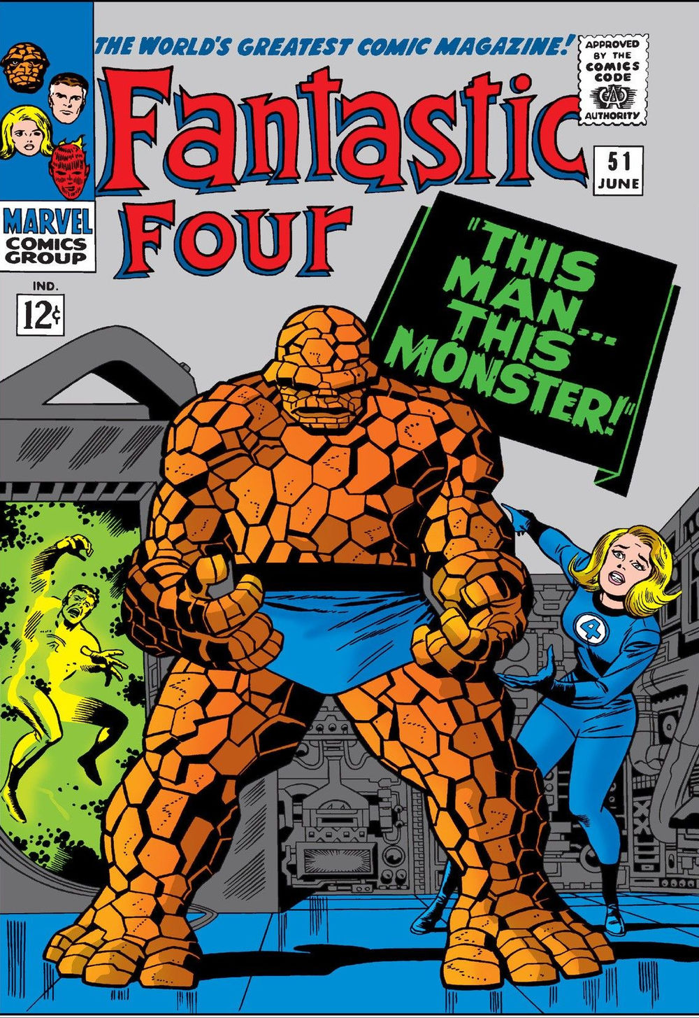 Fantastic Four #51 cover