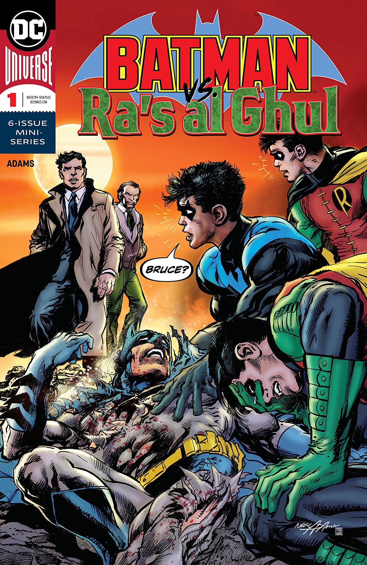 Batman vs. Ra's al Ghul #1 cover