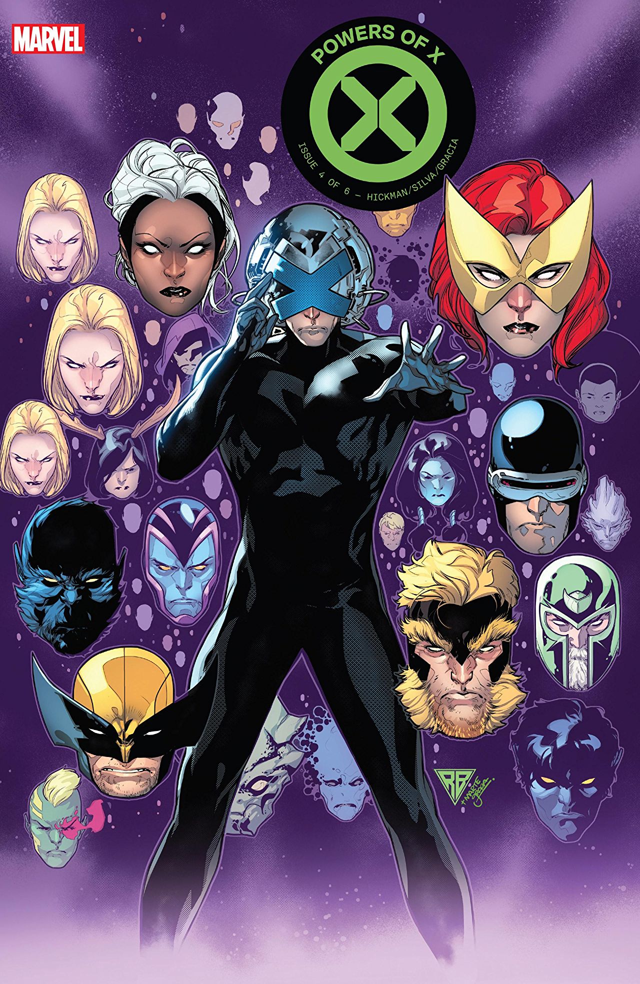 Powers of X #4 cover