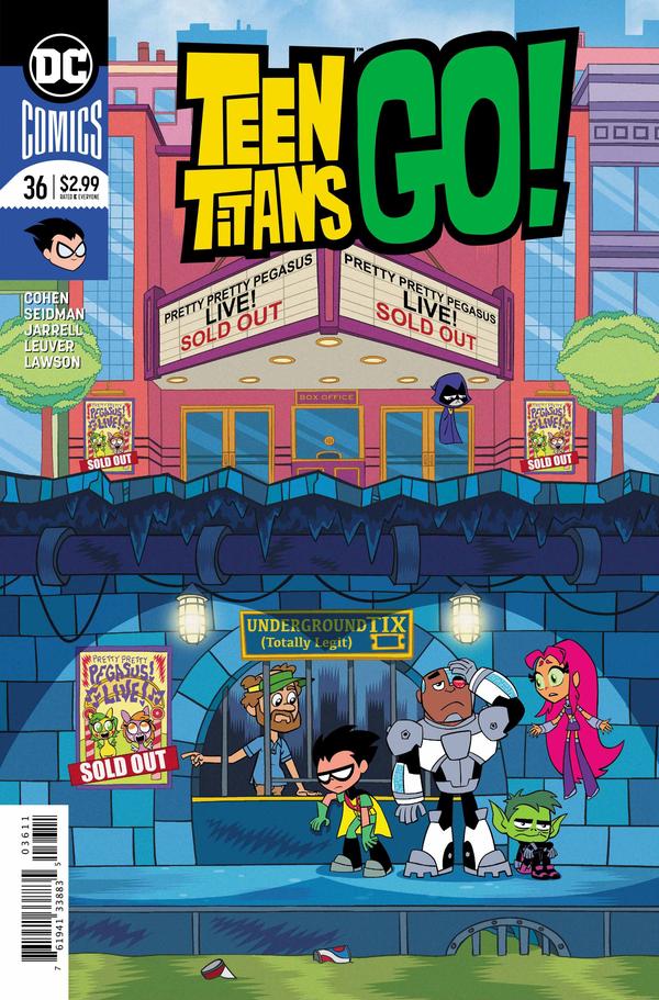Teen Titans Go! #36 cover