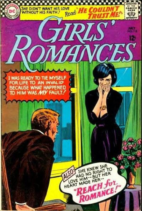 Girls' Romances #118 cover