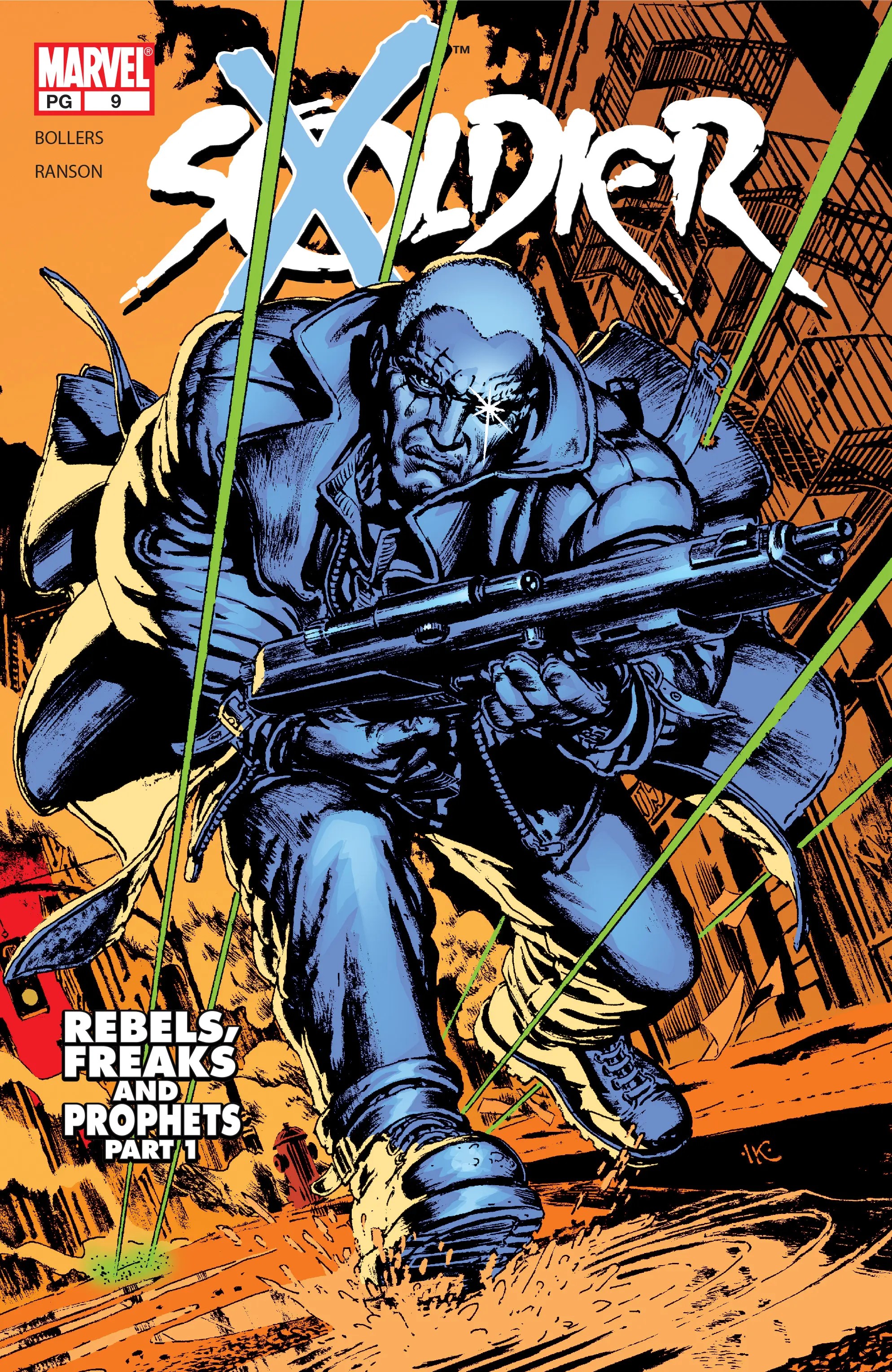 Soldier X #9 cover
