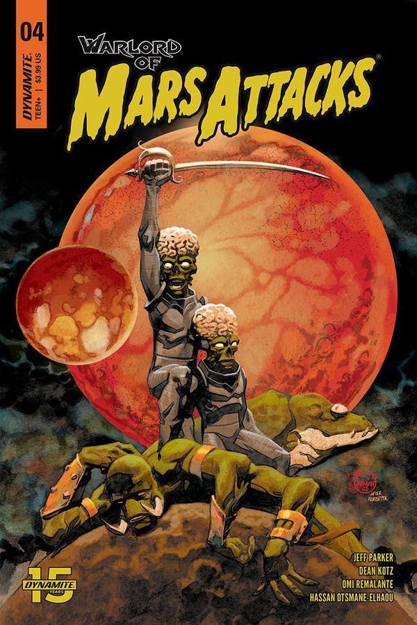 Warlord of Mars Attacks #4 cover