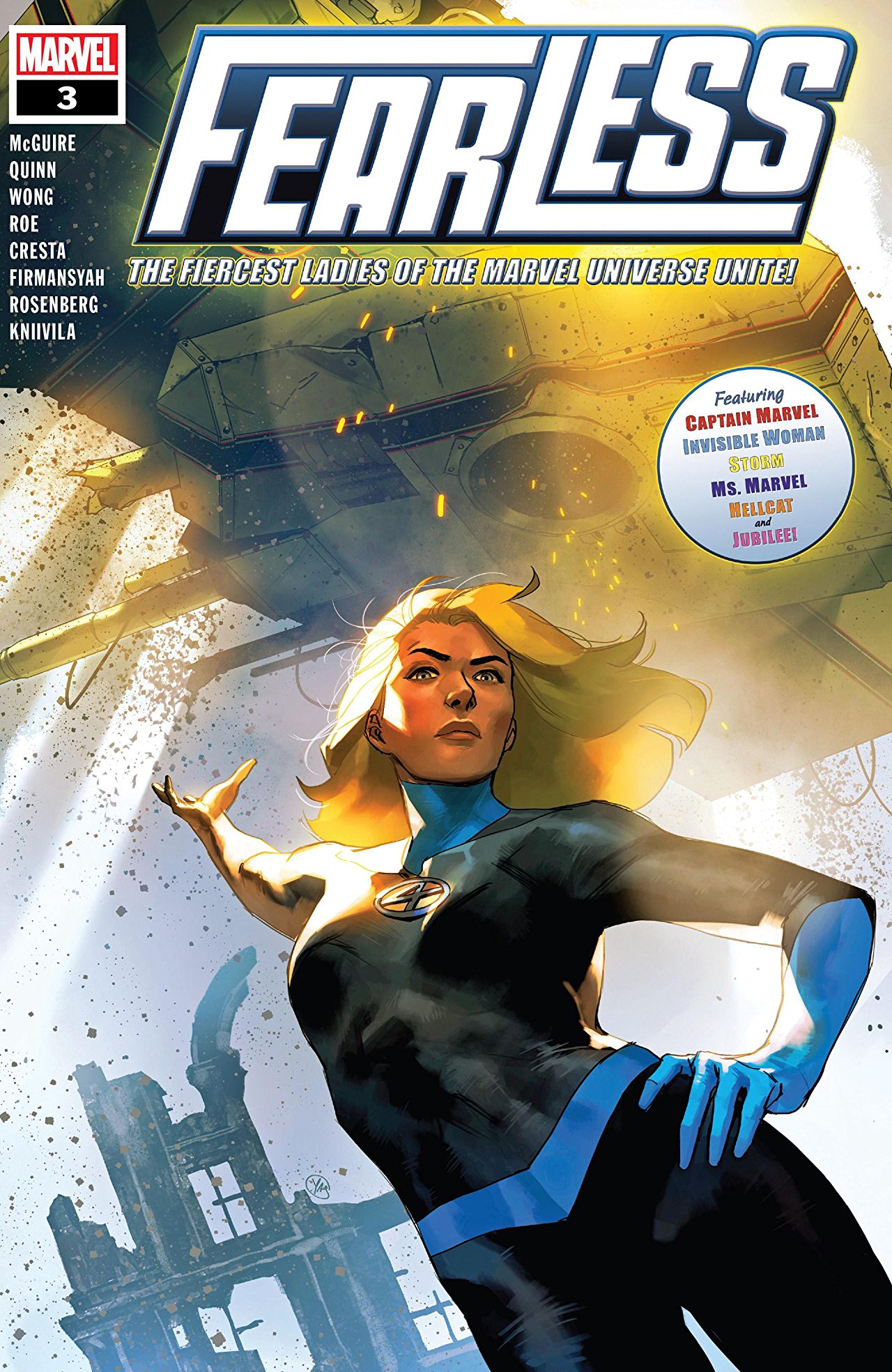 Fearless #3 cover