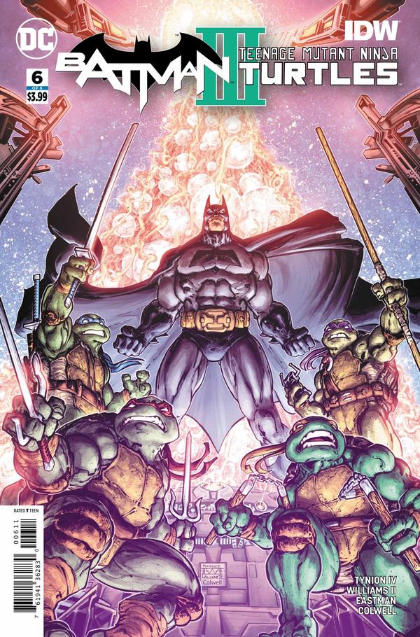 Batman / Teenage Mutant Ninja Turtles III #6 cover