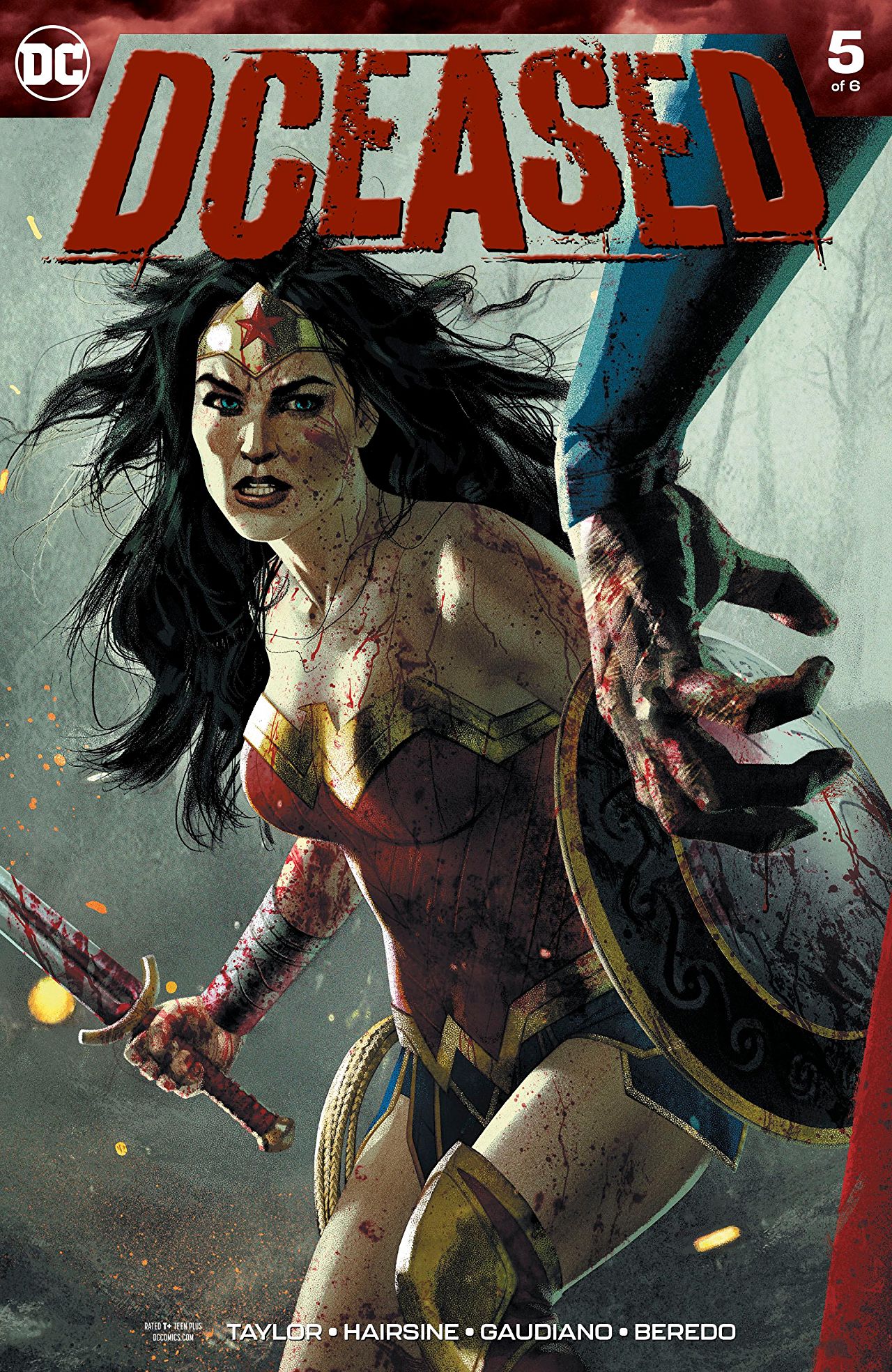 DCeased #5 cover