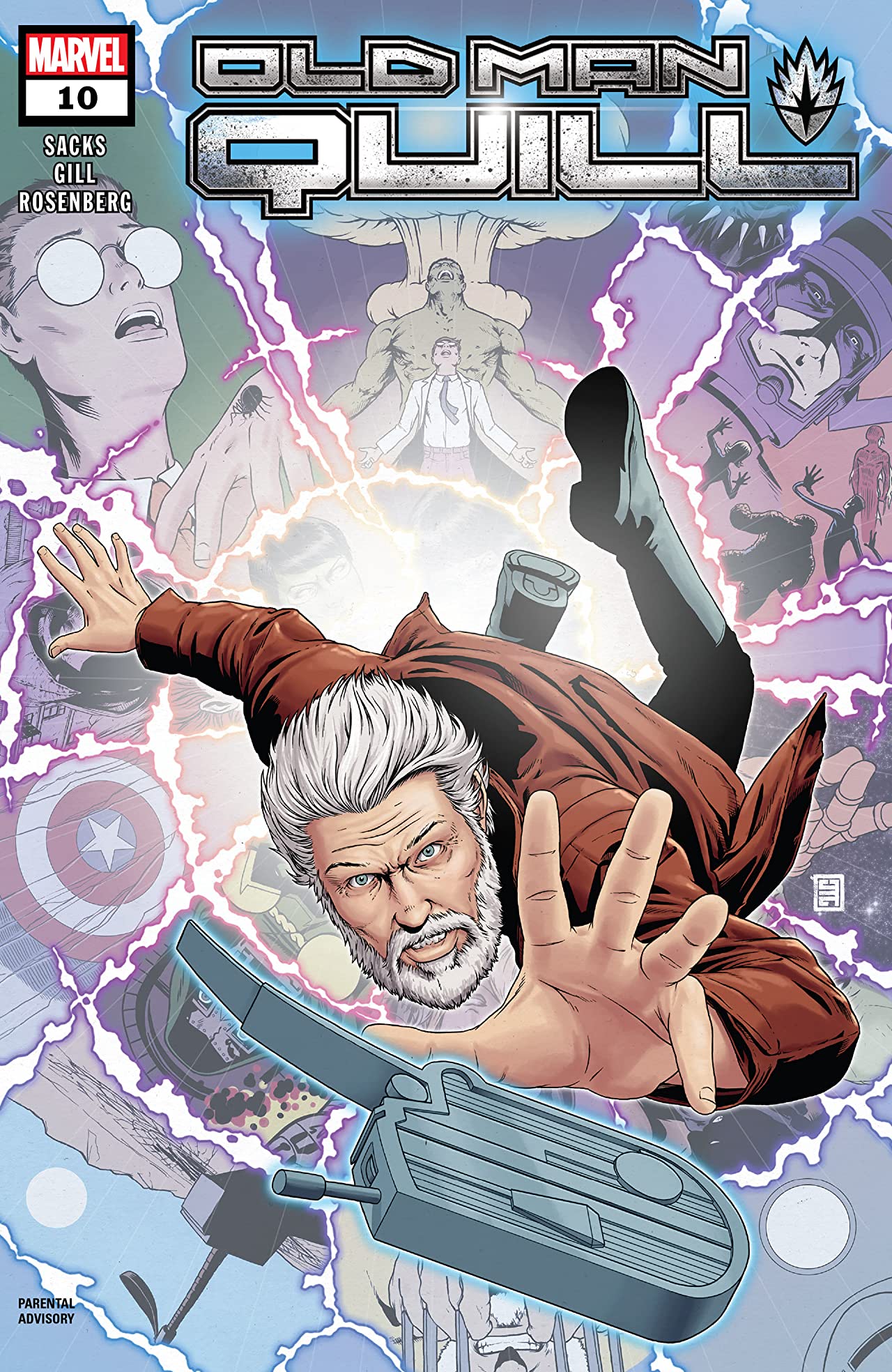 Old Man Quill #10 cover