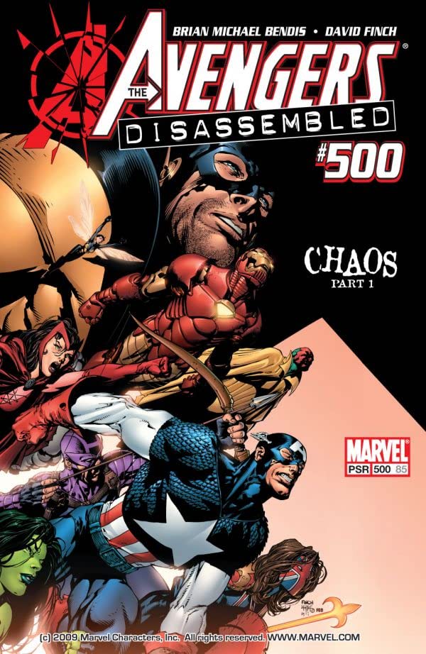 Avengers #500 cover