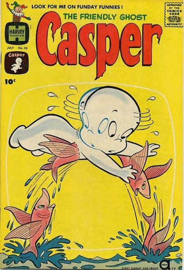 The Friendly Ghost, Casper #35 cover