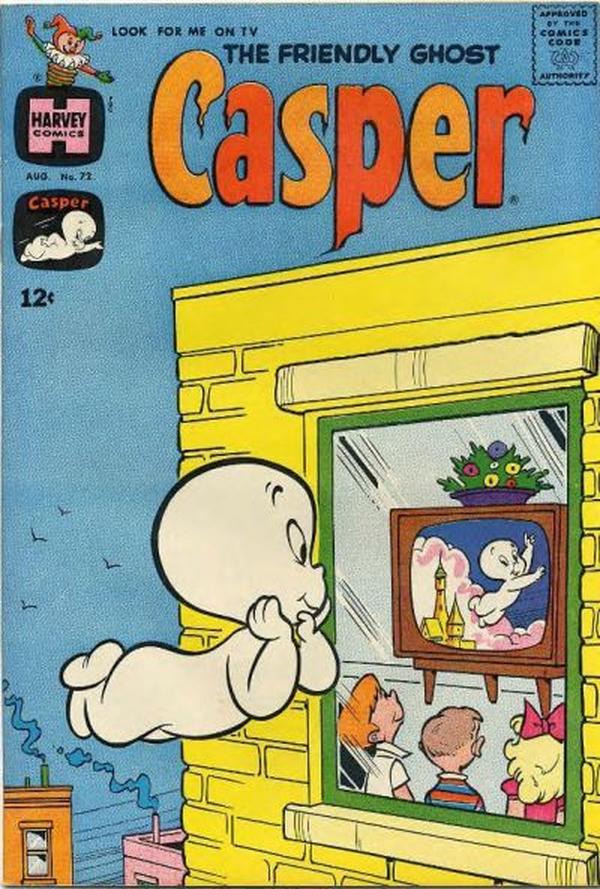 The Friendly Ghost, Casper #72 cover