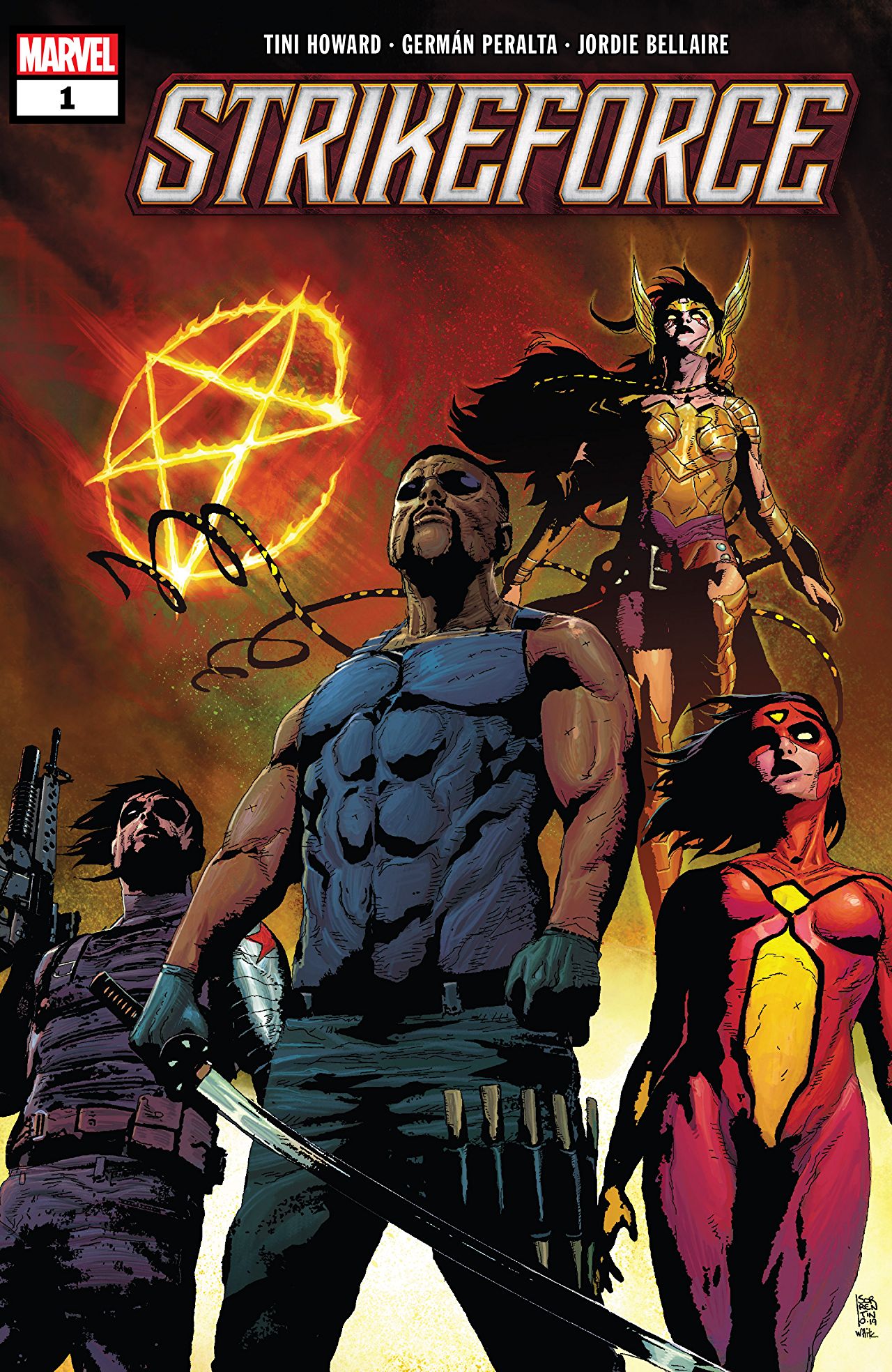 Strikeforce #1 cover