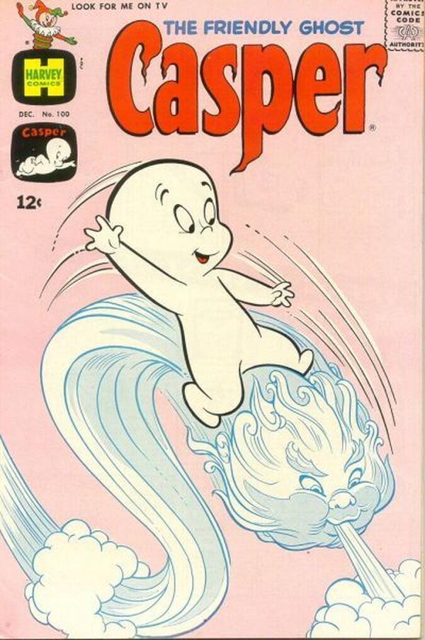 The Friendly Ghost, Casper #100 cover