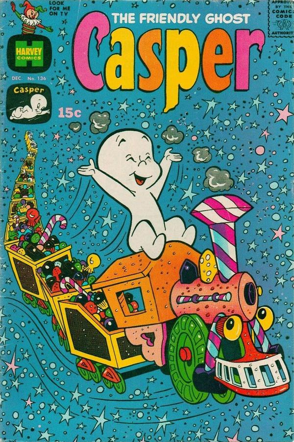 The Friendly Ghost, Casper #136 cover