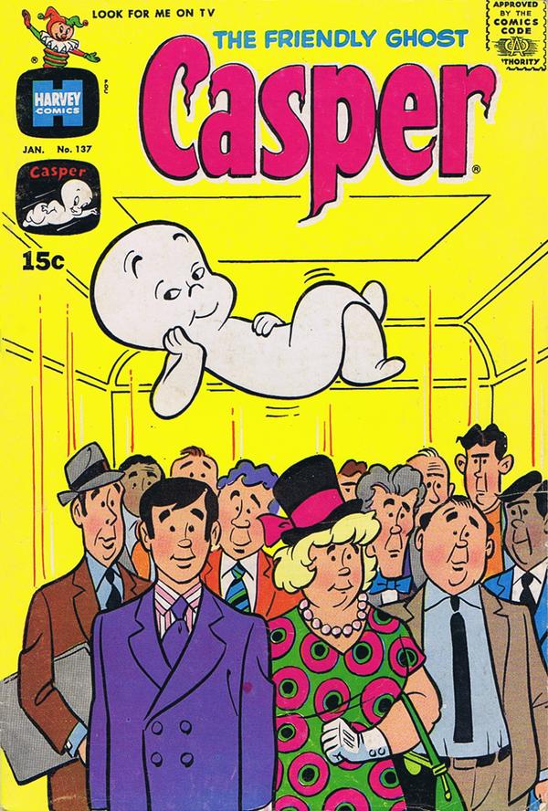 The Friendly Ghost, Casper #137 cover
