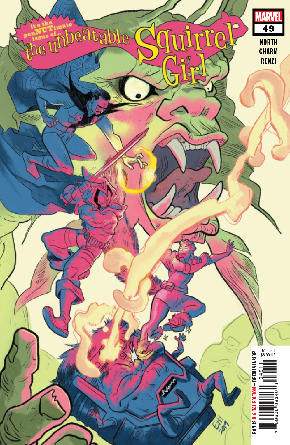 The Unbeatable Squirrel Girl #49 cover