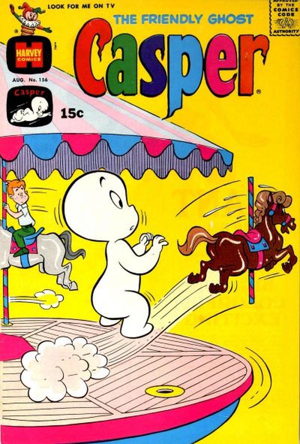 The Friendly Ghost, Casper #156 cover