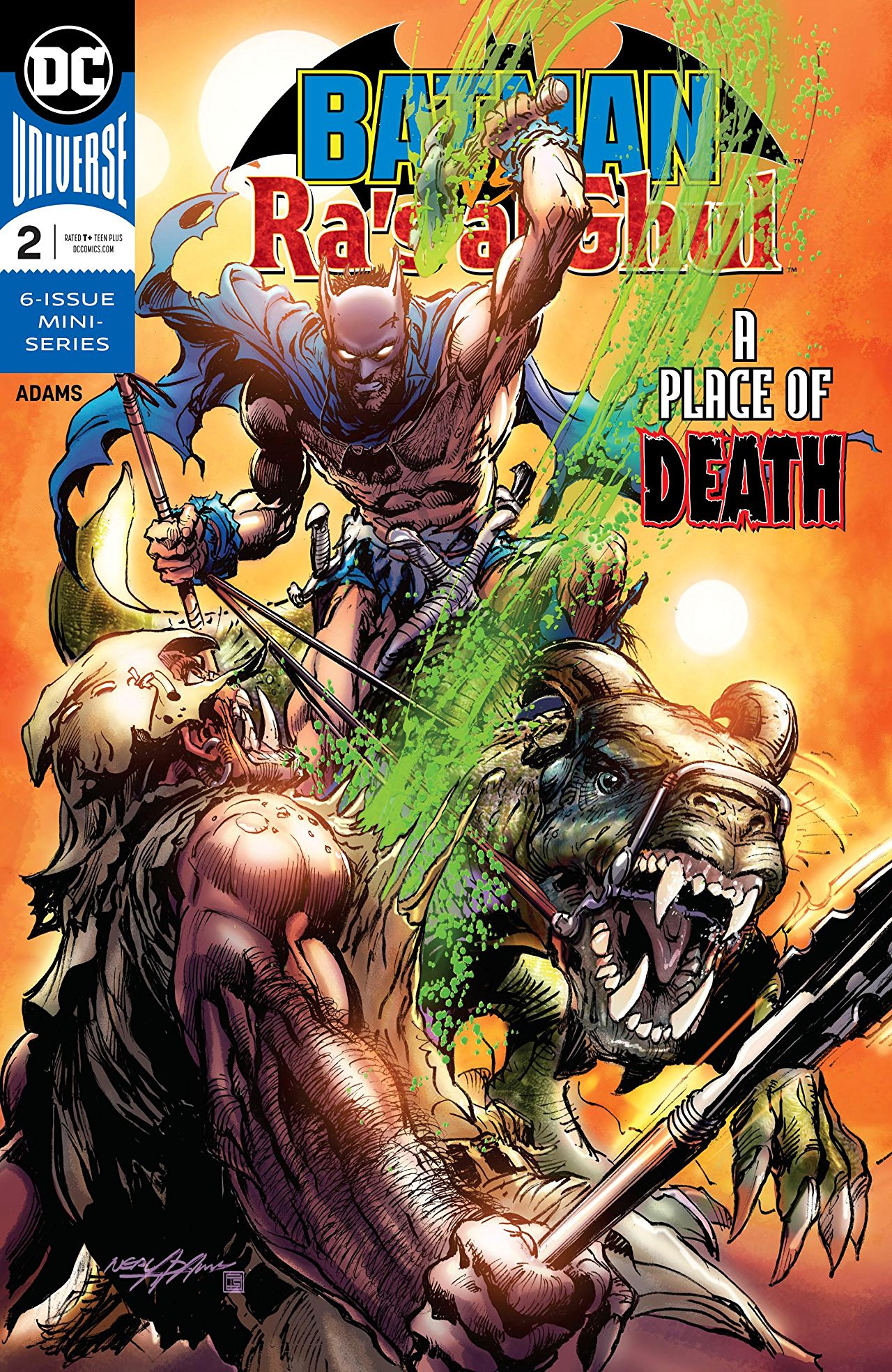 Batman vs. Ra's al Ghul #2 cover