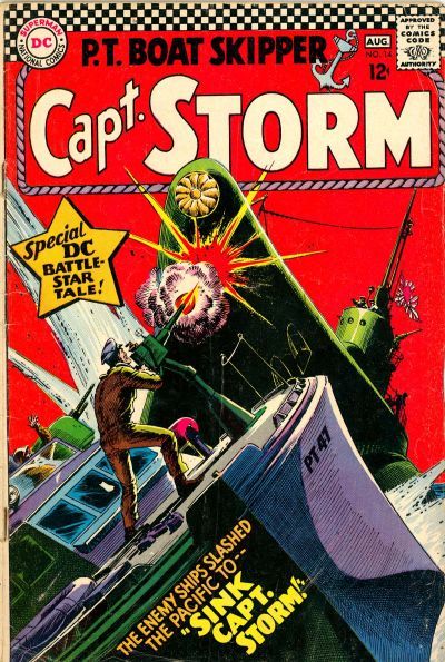 Capt. Storm #14 cover
