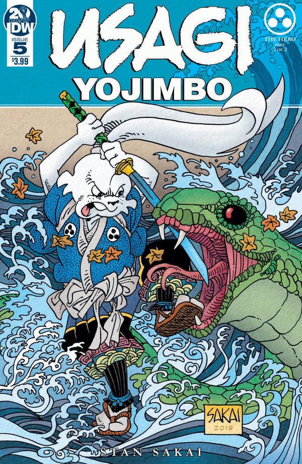 Usagi Yojimbo #5 cover