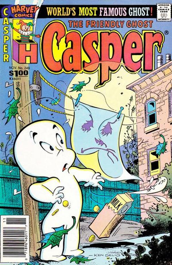 The Friendly Ghost, Casper #249 cover