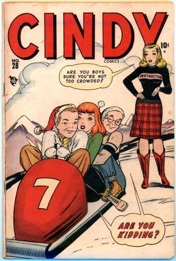 Cindy Comics #28 cover