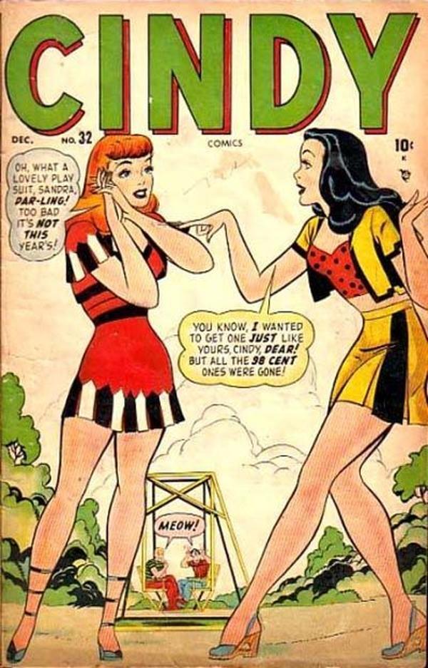 Cindy Comics #32 cover