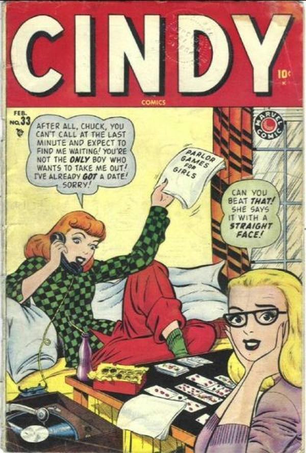 Cindy Comics #33 cover