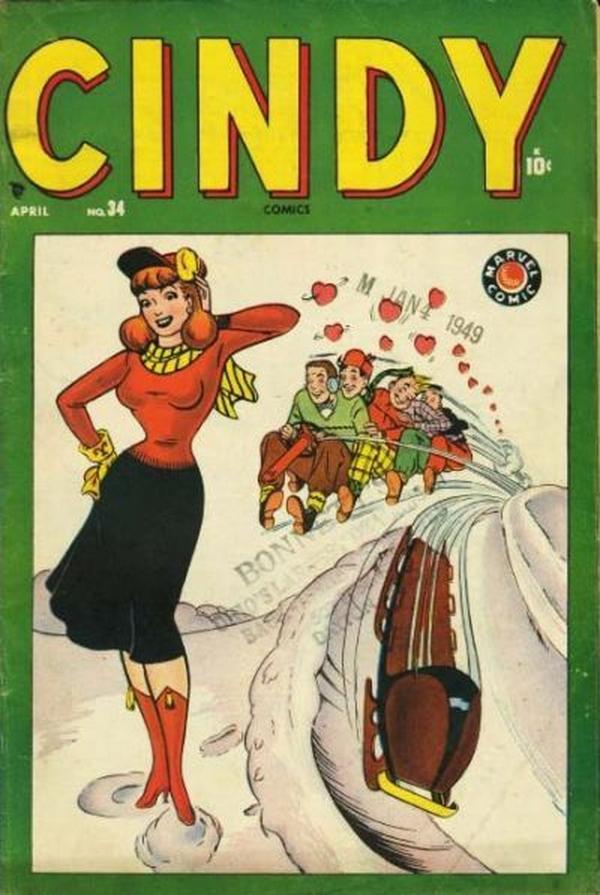 Cindy Comics #34 cover