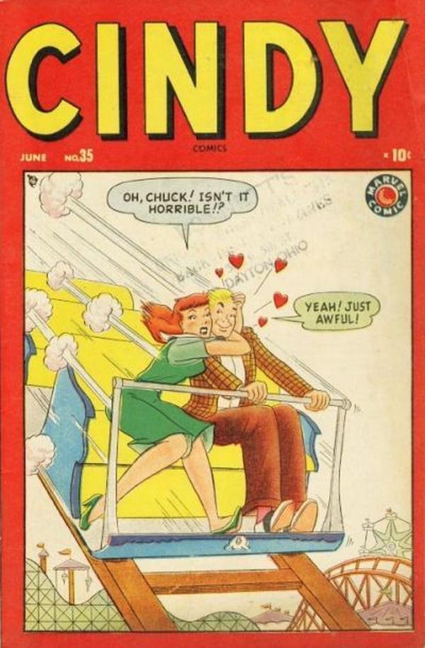 Cindy Comics #35 cover