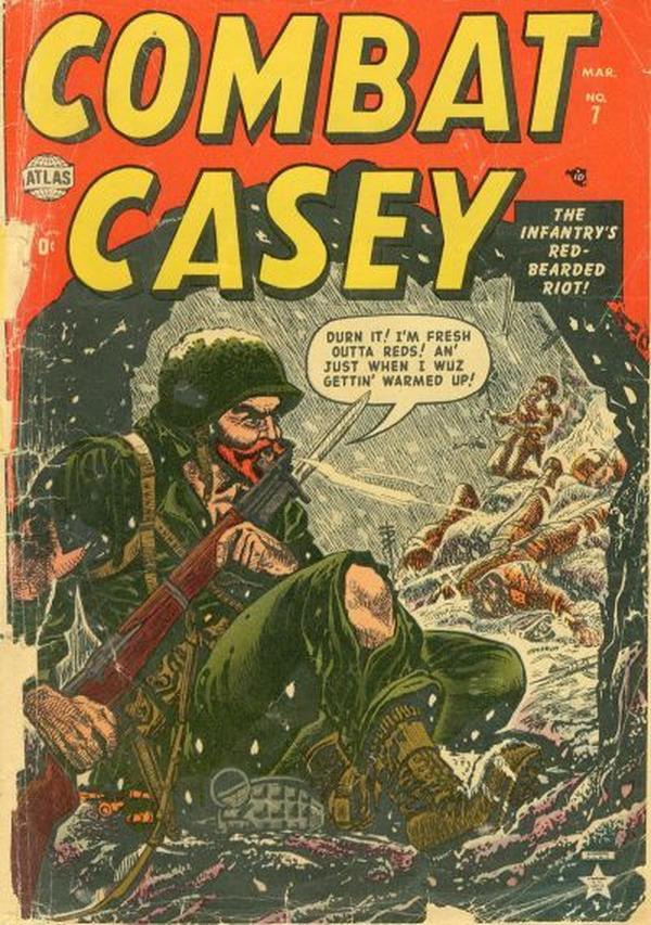 Combat Casey #7 cover