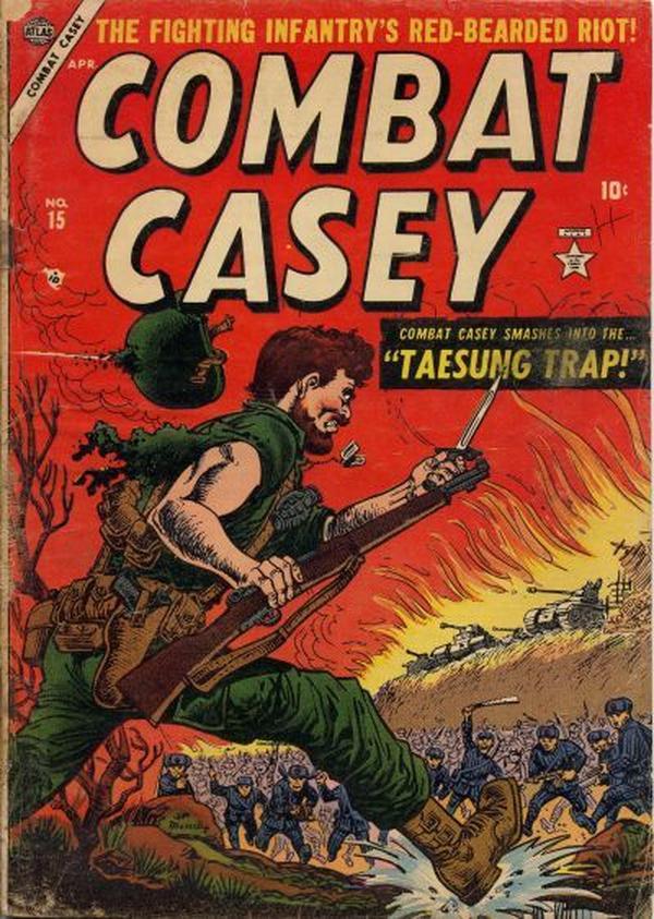 Combat Casey #15 cover