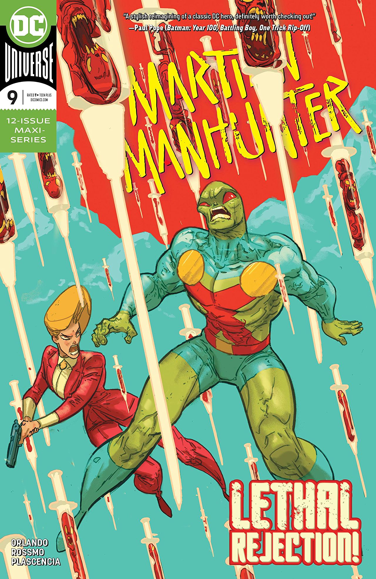 Martian Manhunter #9 cover