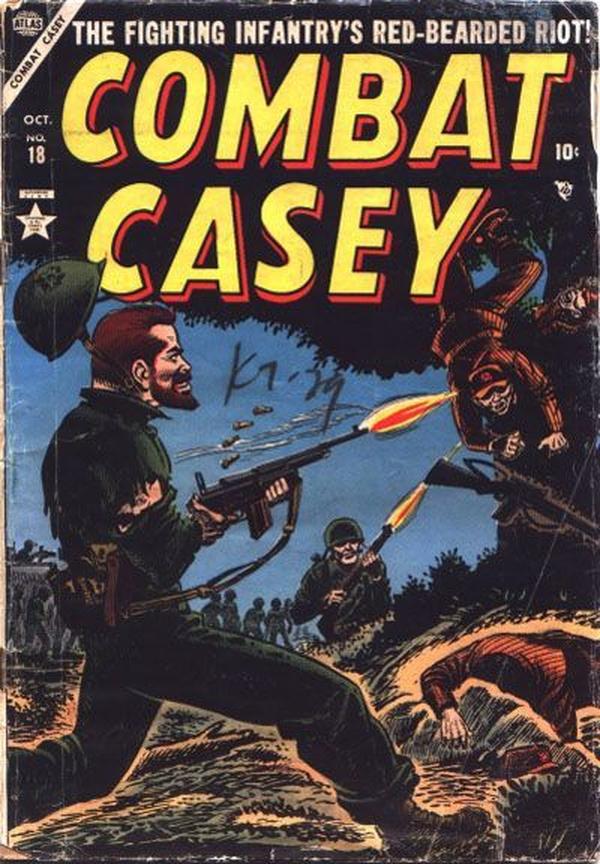 Combat Casey #18 cover