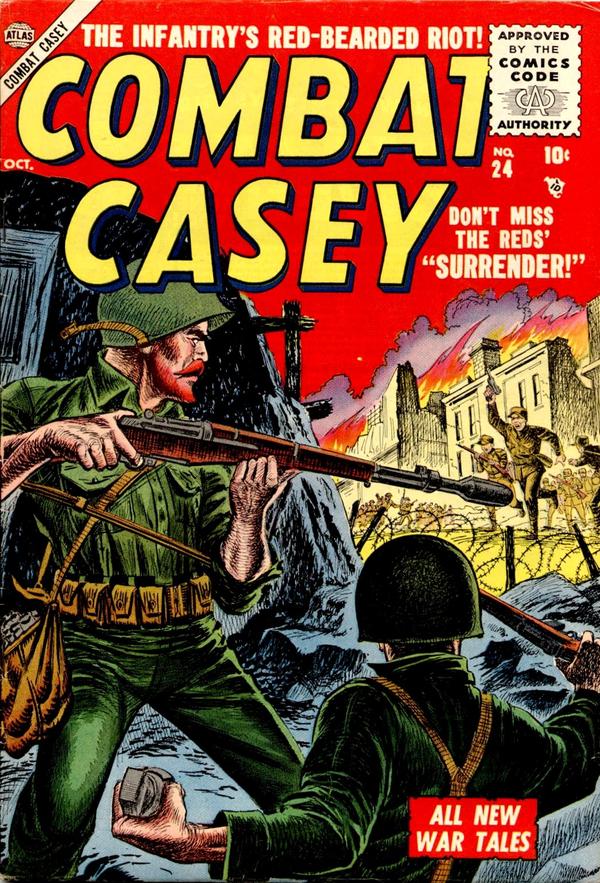 Combat Casey #24 cover