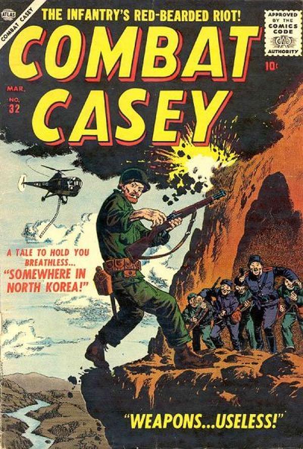 Combat Casey #32 cover