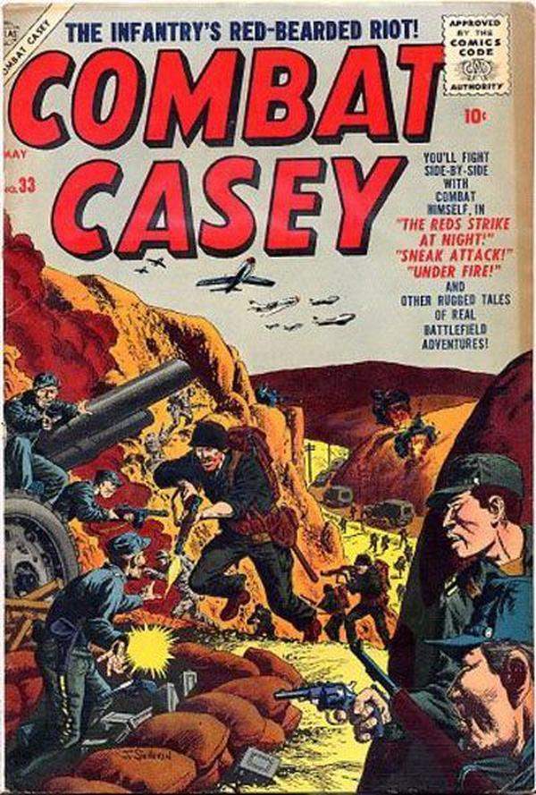 Combat Casey #33 cover