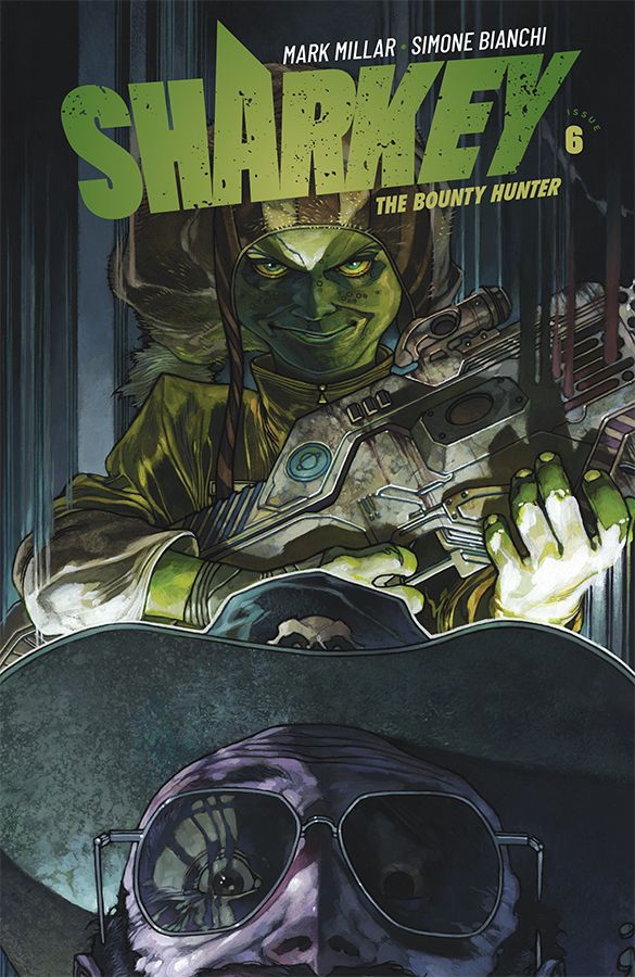 Sharkey the Bounty Hunter #6 cover