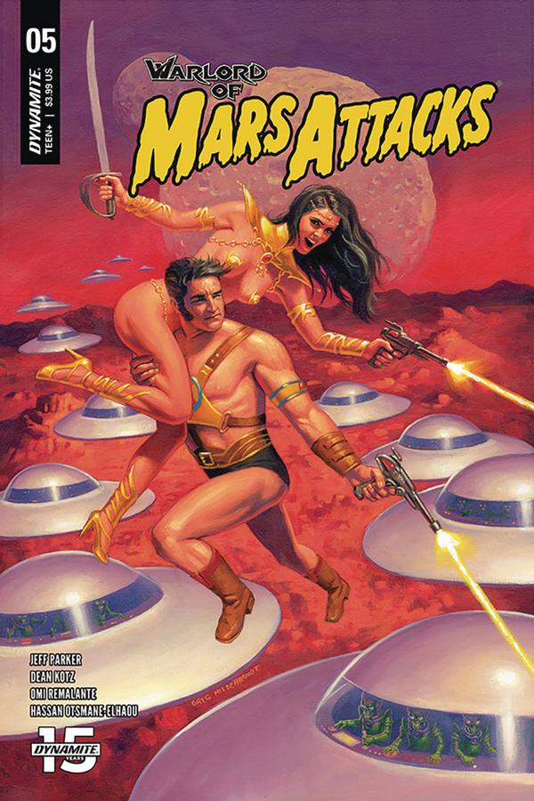 Warlord of Mars Attacks #5 cover