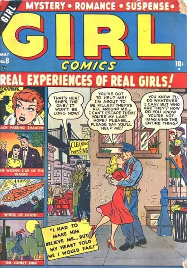 Girl Comics #8 cover