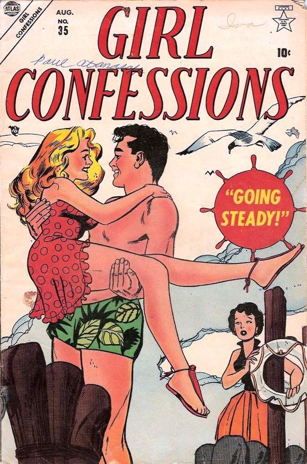 Girl Confessions #35 cover