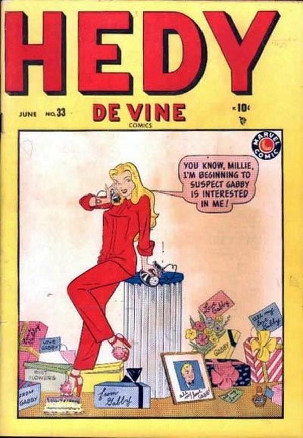 Hedy De Vine Comics #33 cover