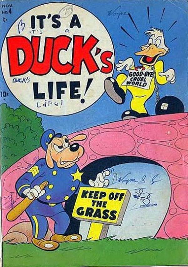 It's a Duck's Life #4 cover