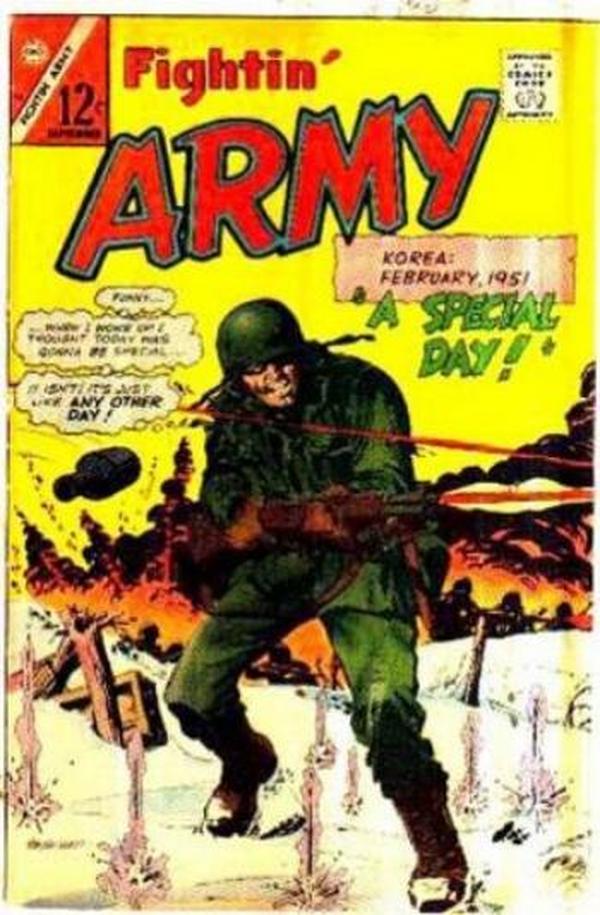 Fightin' Army #70 cover